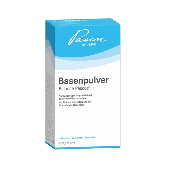Basenpulver pH-balance Pascoe 260g Packshot PZN 00047415