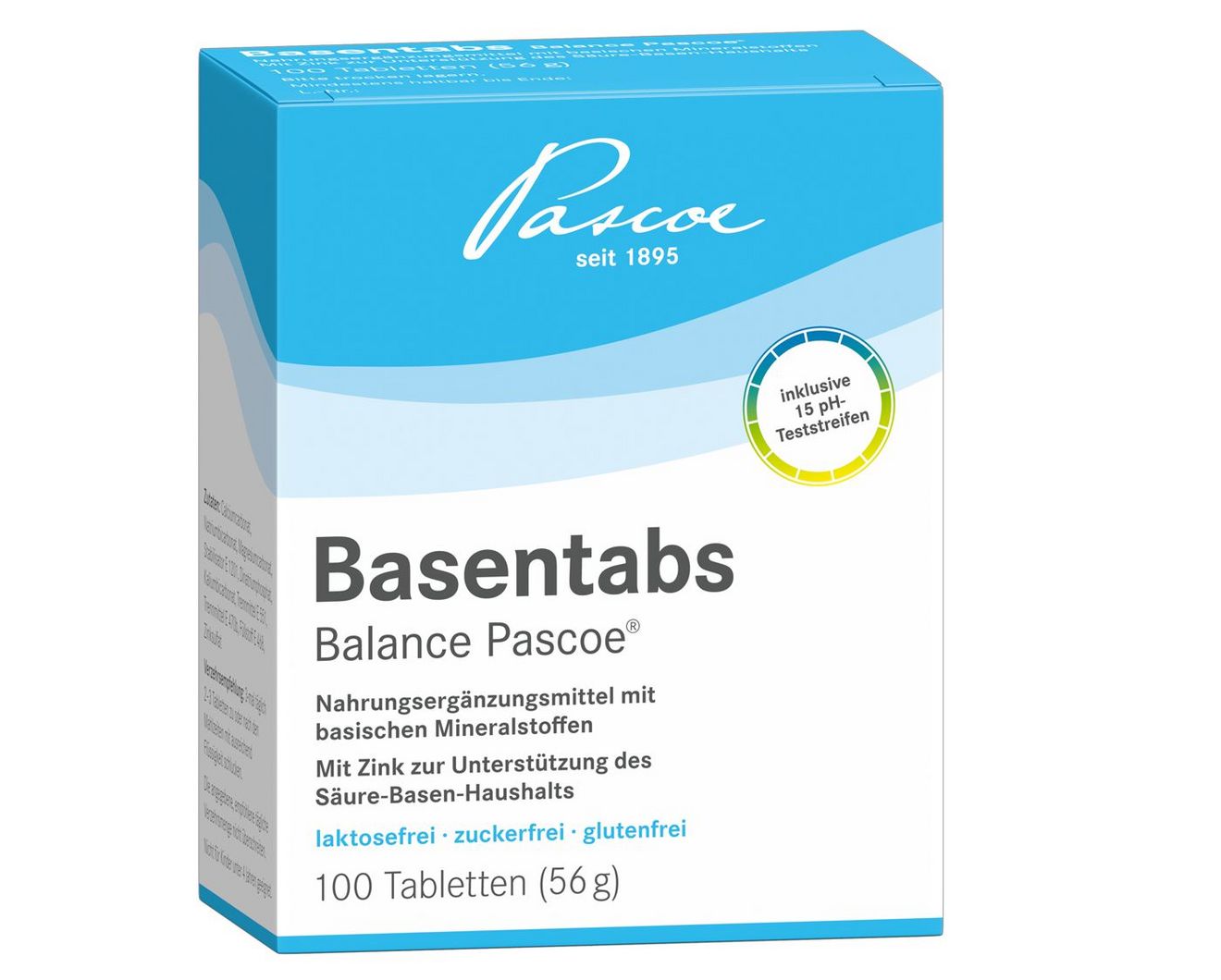 Basentabs pH-balance Pascoe 100 Tabletten Packshot PZN 02246478