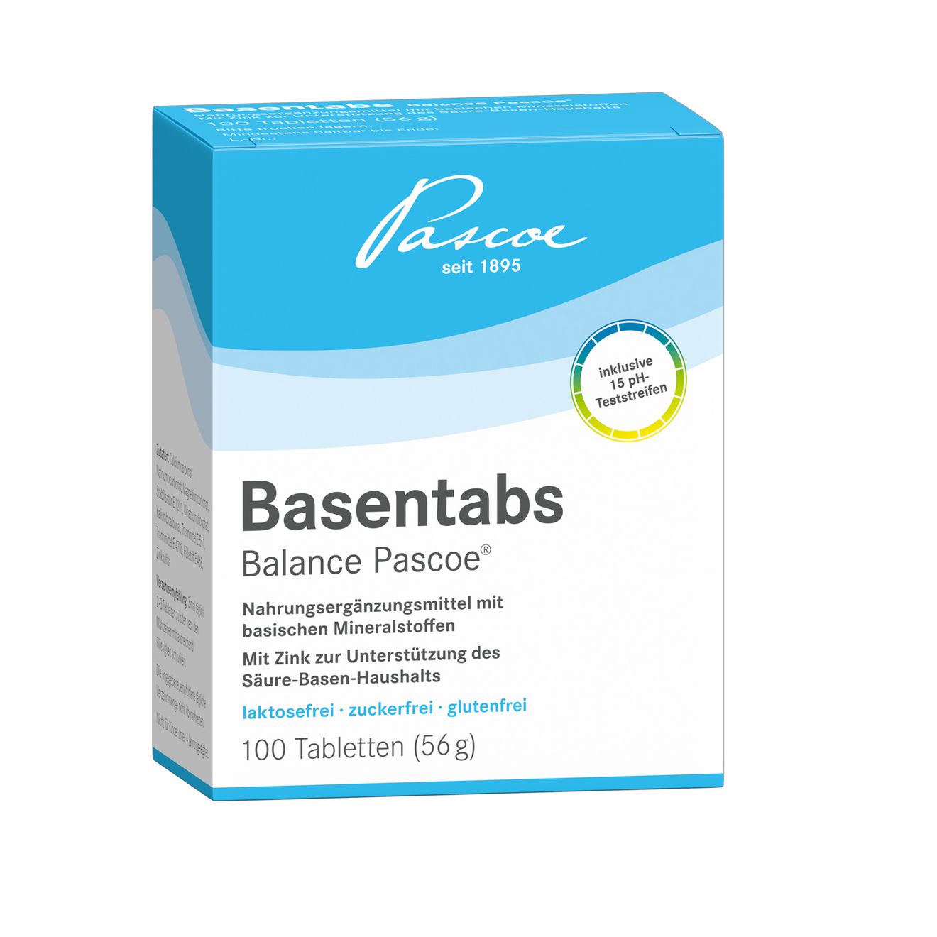 Basentabs pH-balance Pascoe 100 Tabletten Packshot PZN 02246478