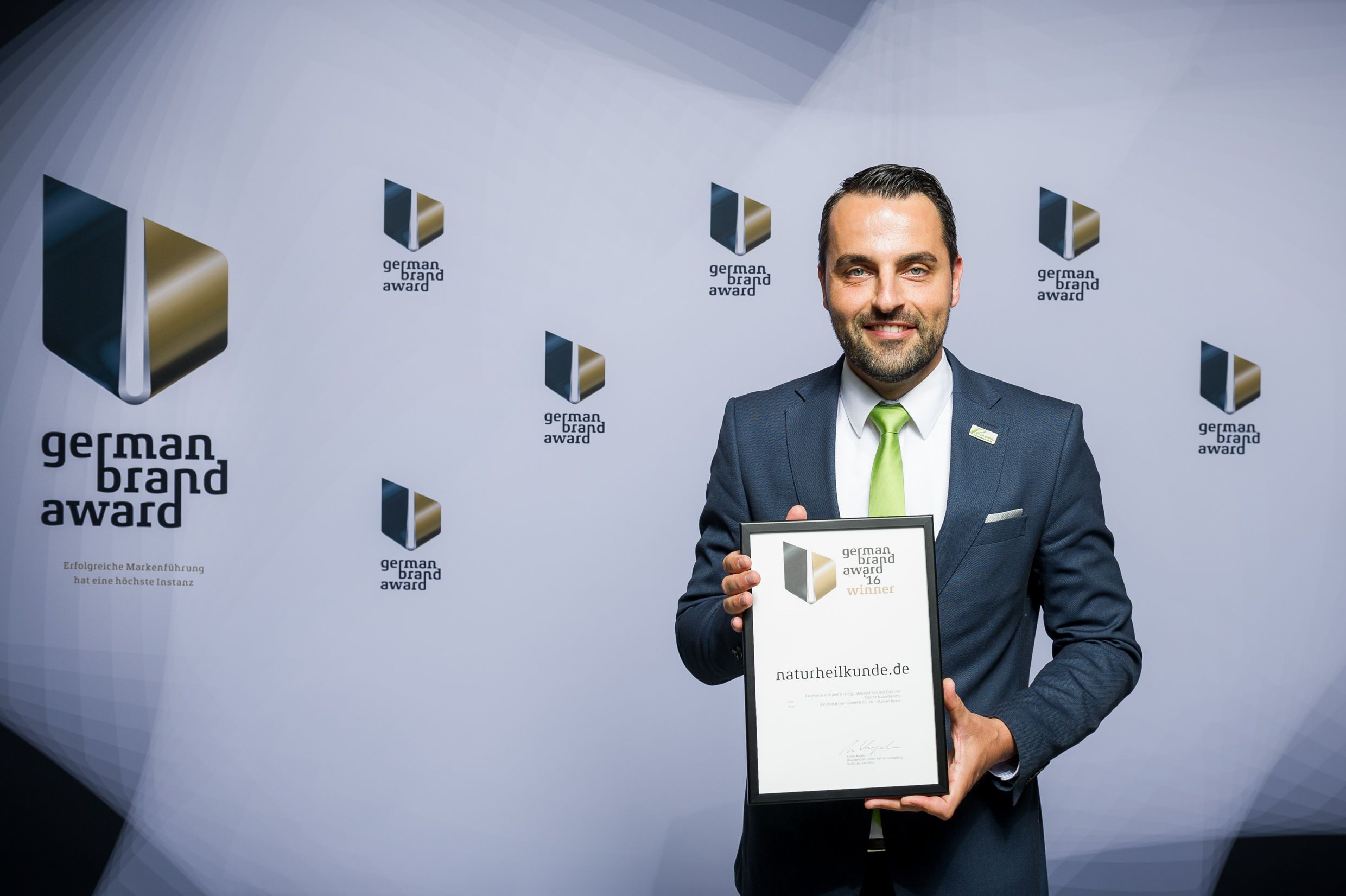 Pascoe Naturmedizin gewinnt den German Brand Award 2016