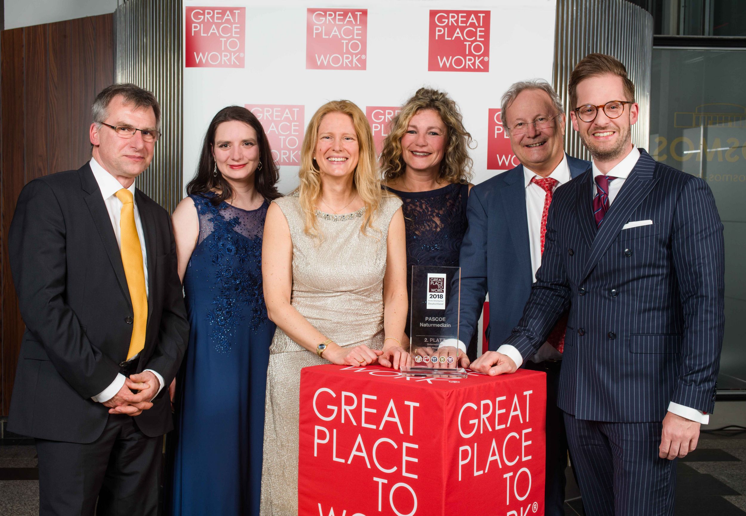 Pascoe zum achten Mal unter den besten Arbeitgebern in Deutschland bei Great Place To Work