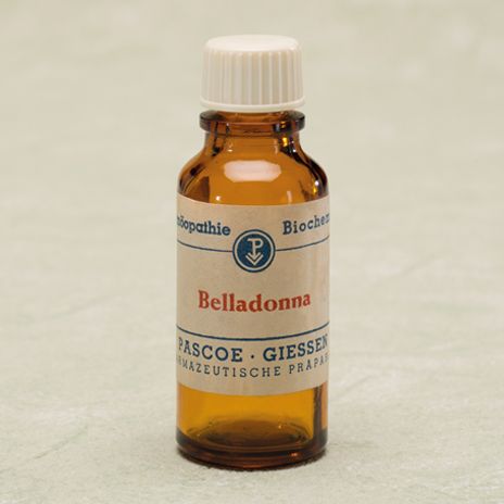 Historische Produktabbildung Belladonna