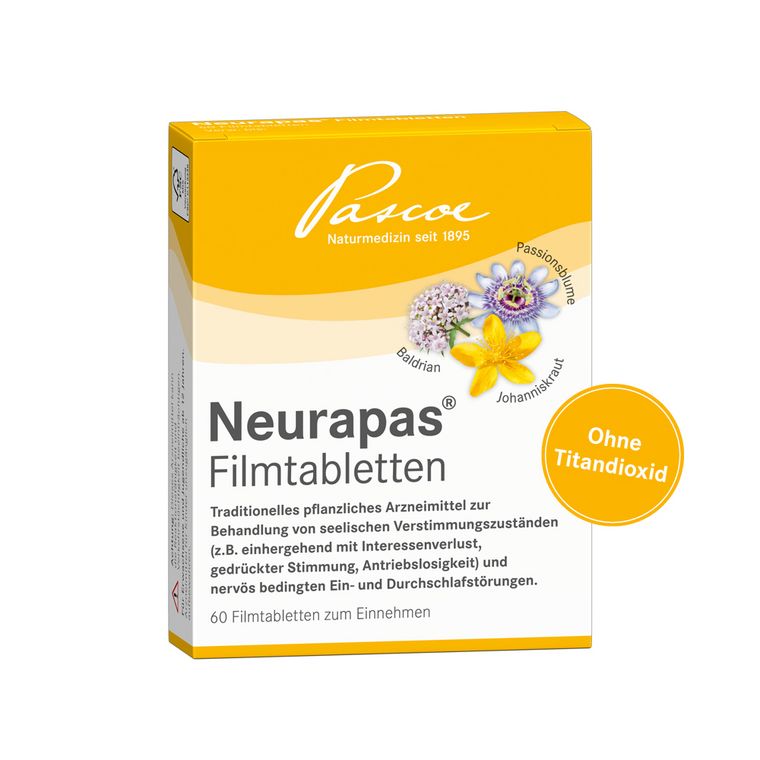 Neurapas balance 60 Tabletten Packshot PZN 01498137