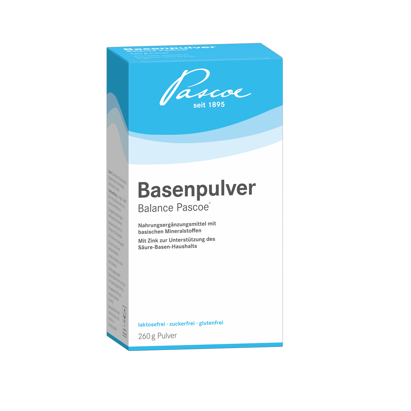 Basenpulver pH-balance Pascoe 260g Packshot PZN 00047415