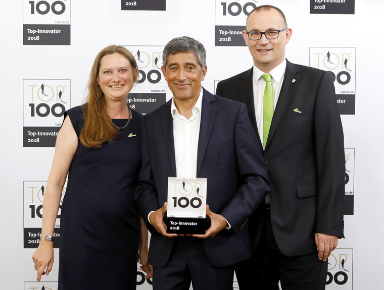 Pascoe erhält Innovationspreis 2018 von TOP 100
