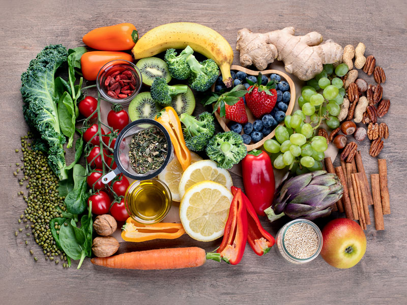Mikronährstoffe in Obst und Gemüse - Nährstoffmangel kann Burnout Symptome auslösen